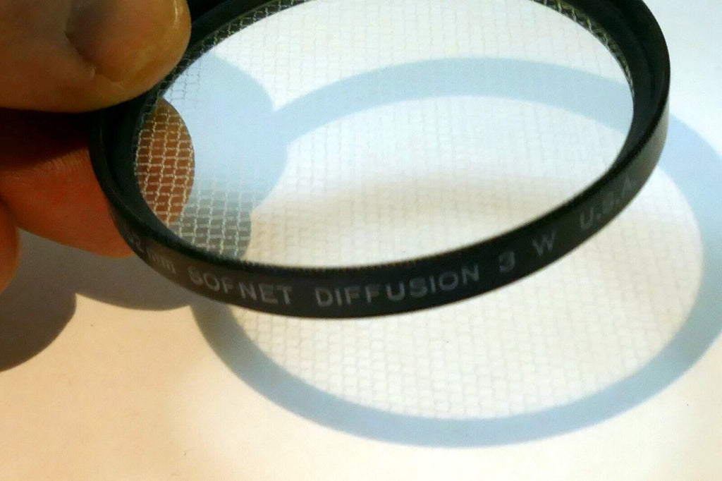 Tiffen Filter 52mm SOFTNMET White Diffusion 3 W  Soft Focus for portraiture