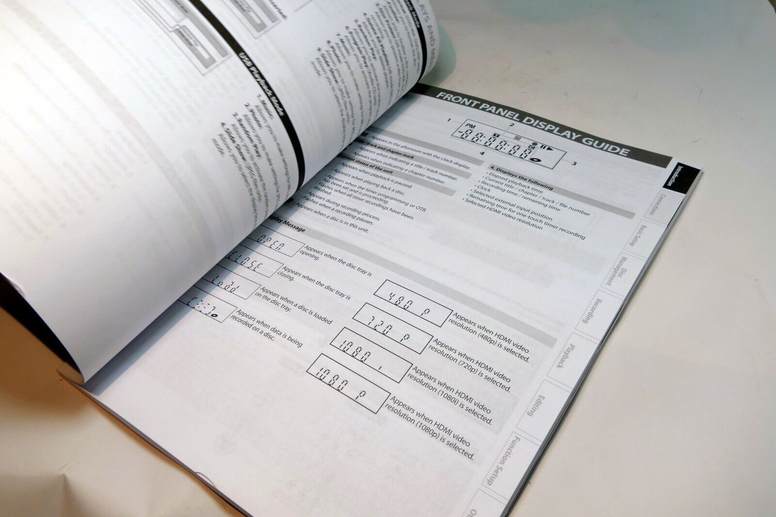 Manual Instruction Guide for Toshiba DVD Video recorder DR430KU