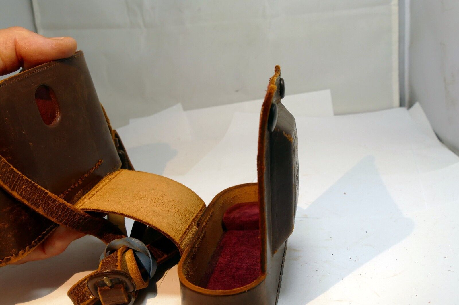 Zeiss Ikon 1798 FOLDING CAMERA CASE NOVAR ANASTIGMAT  -  Genuine OEM