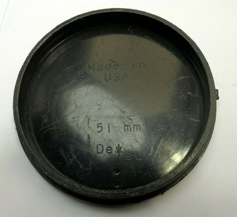 Detec Plastic 49mm Lens Front Cap for f1.4  50mm f1.7 f2 slip  on type