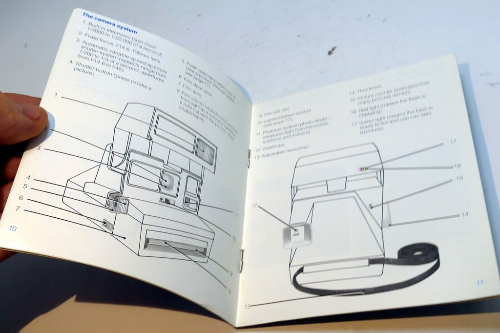 Polaroid 600 Series Land Camera Guide Instruction manual photography English
