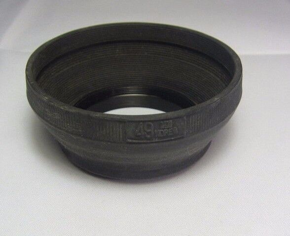 Telephoto Genreic Brand Rubber Lens Hood 49mm Made in Korea 6215032