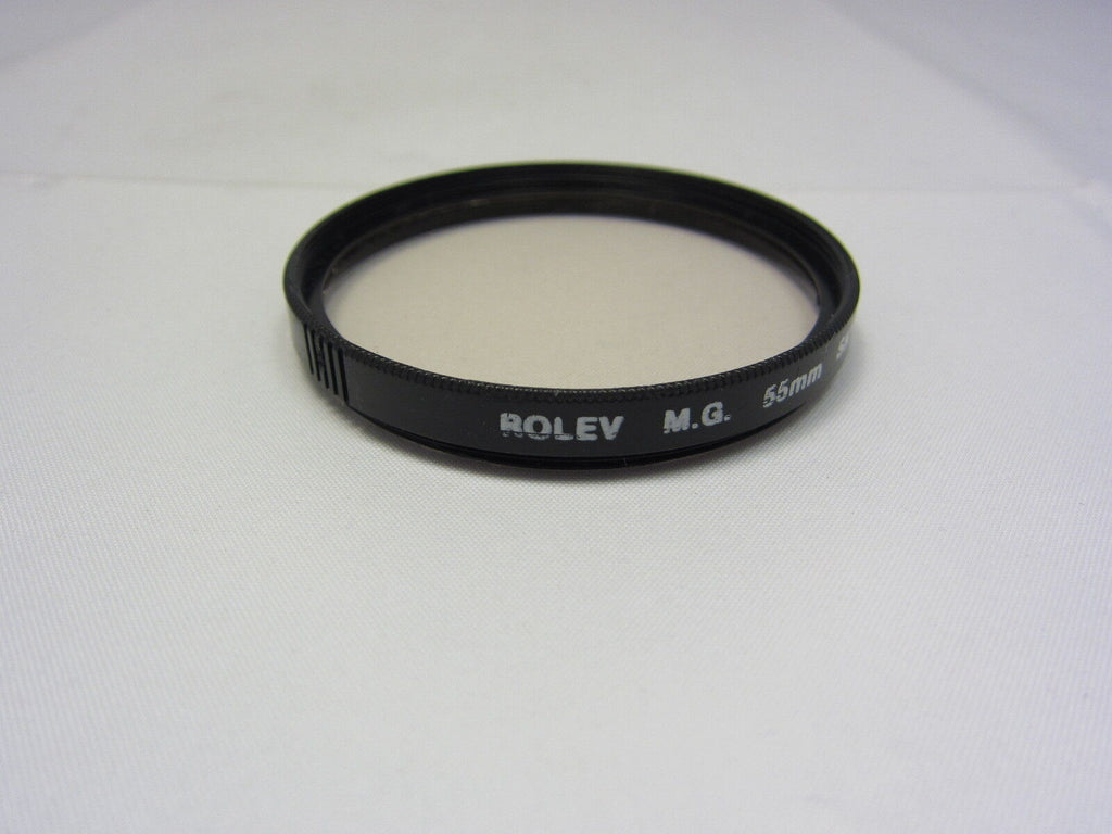 Used ROLEV 55mm M.G. SKY Lens Filter Skylight 1A  Made in Japan 6407057