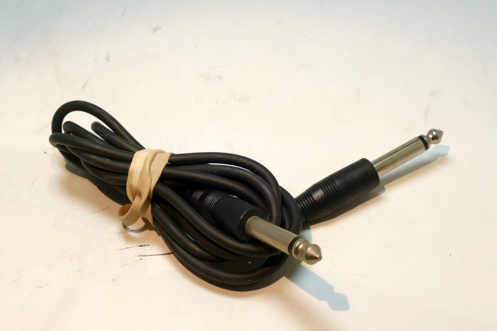 3ft 1/4inchinch MONO TRS Phono Cable  Male to Male
