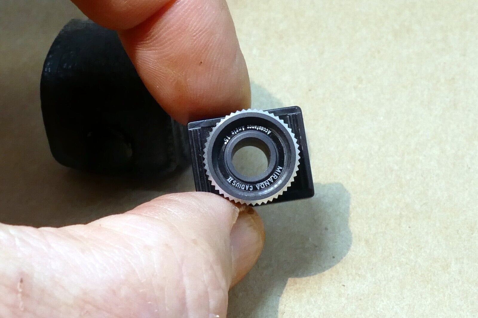 15° degree angle adapter for MIRANDA CADIUS II Photographic Light Meter