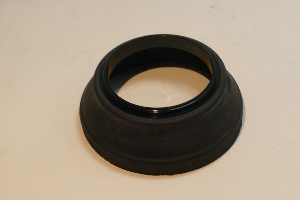 52mm Rubber Lens Hood Shade double threaded with small hole on the side