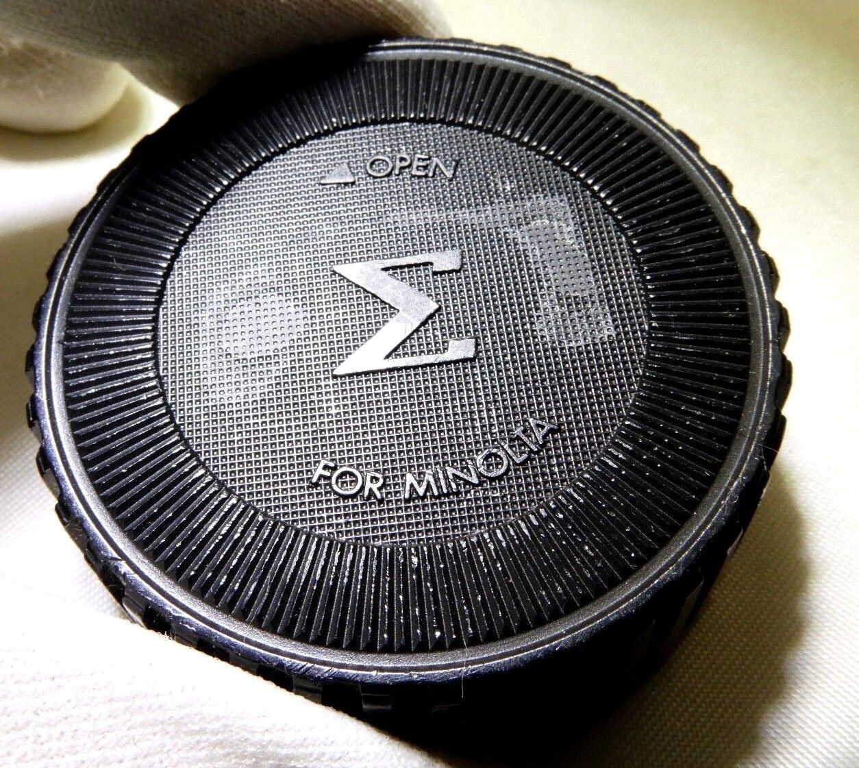 Sigma  MD bayonet lens mount Rear Lens Cap for Minolta MC MD manual focus
