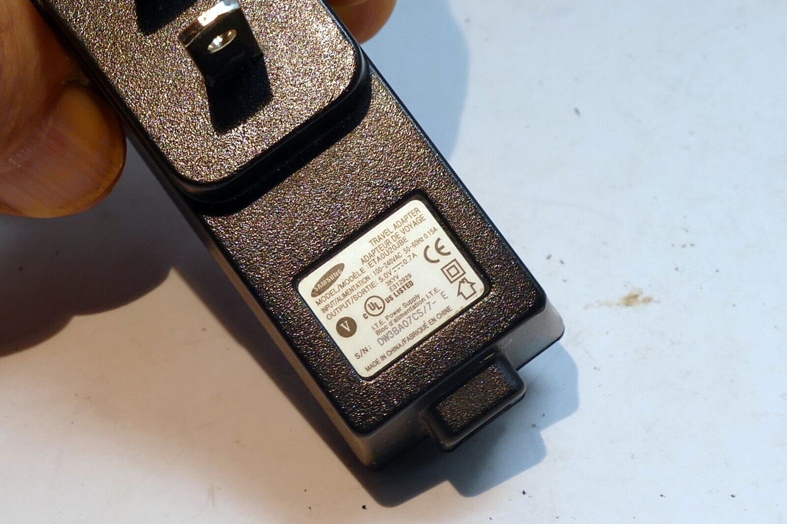 Samsung ETA-OU20JBE US Wall Quick  Charger (missing USB-C Cable) - Genuine OEM