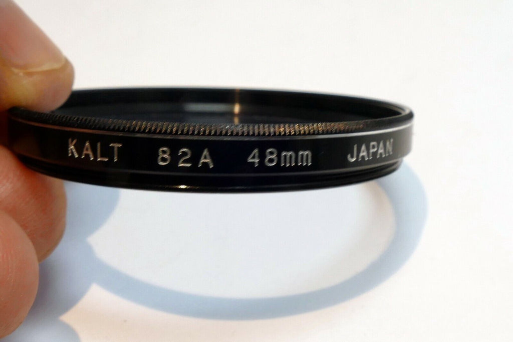 Kalt 82A  48mm threaded filter screw in light blue cooling