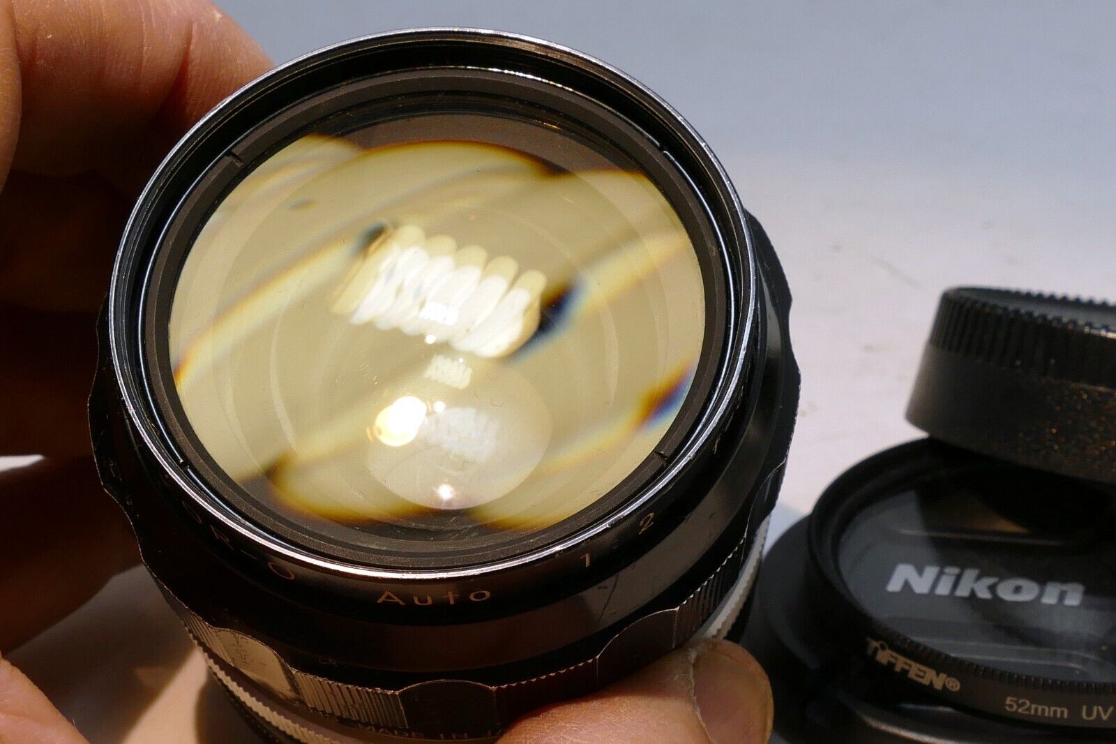 Nikon Nikkor-O 35mm f2 AI F Prime lens f2.0 (home Ai'd) - AS IS Parts or Repair