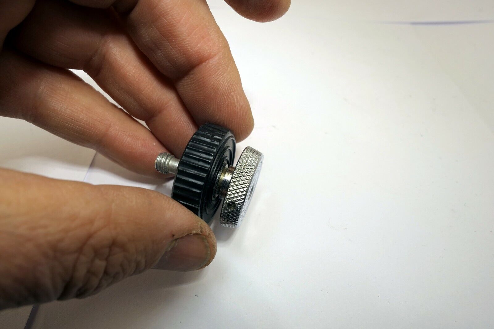 1/4" to 1/3"  tripod adapter for camera made in Germany