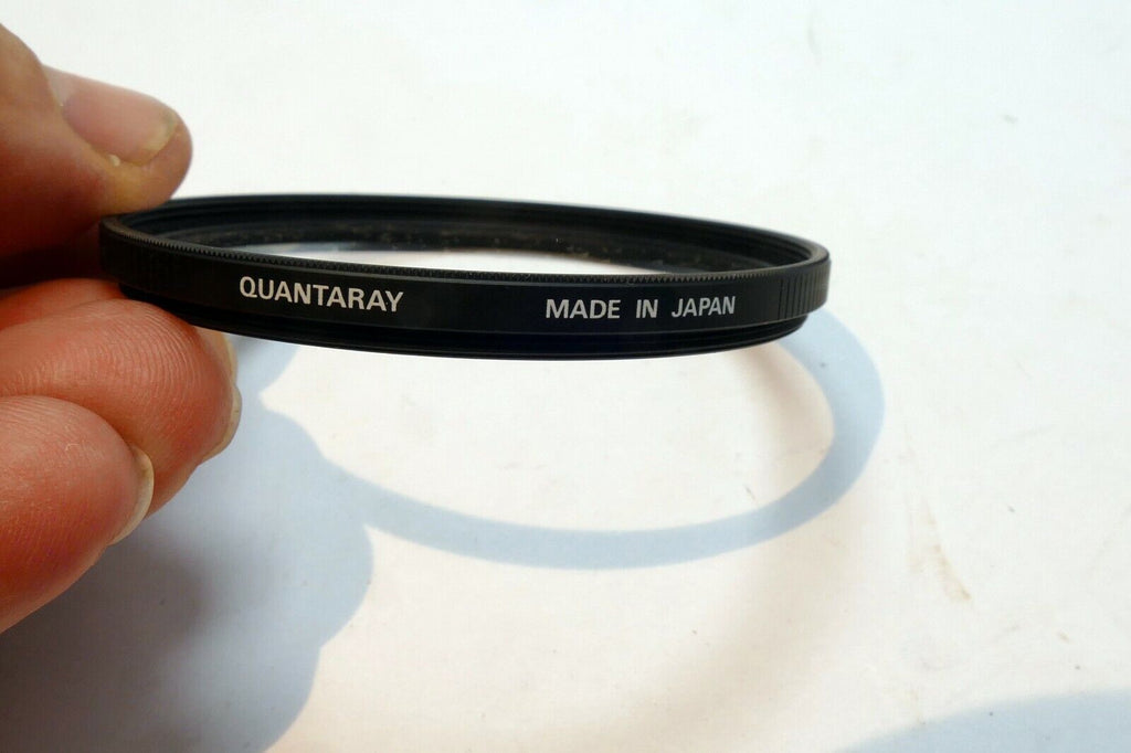 Quantaray UV Digital 62mm Lens Filter with ribbed rubber rim