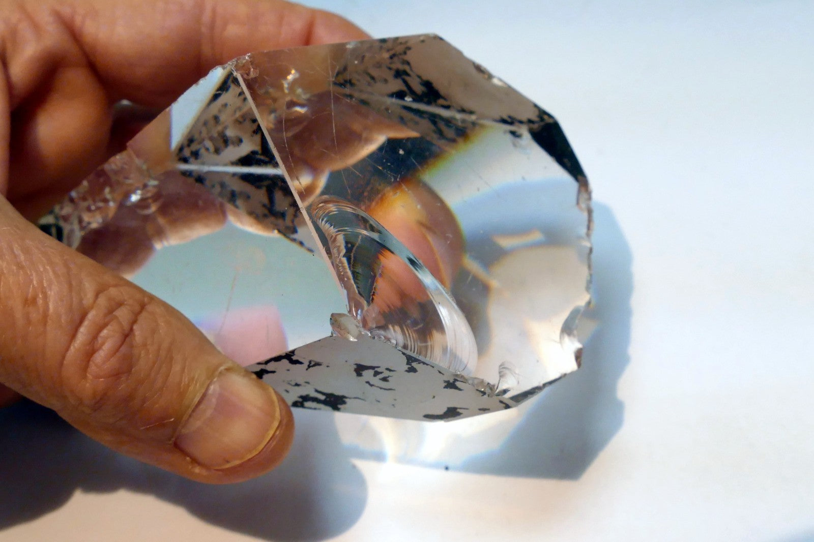 OPTICAL GLASS PRISM OPTICS 2X4" for camera