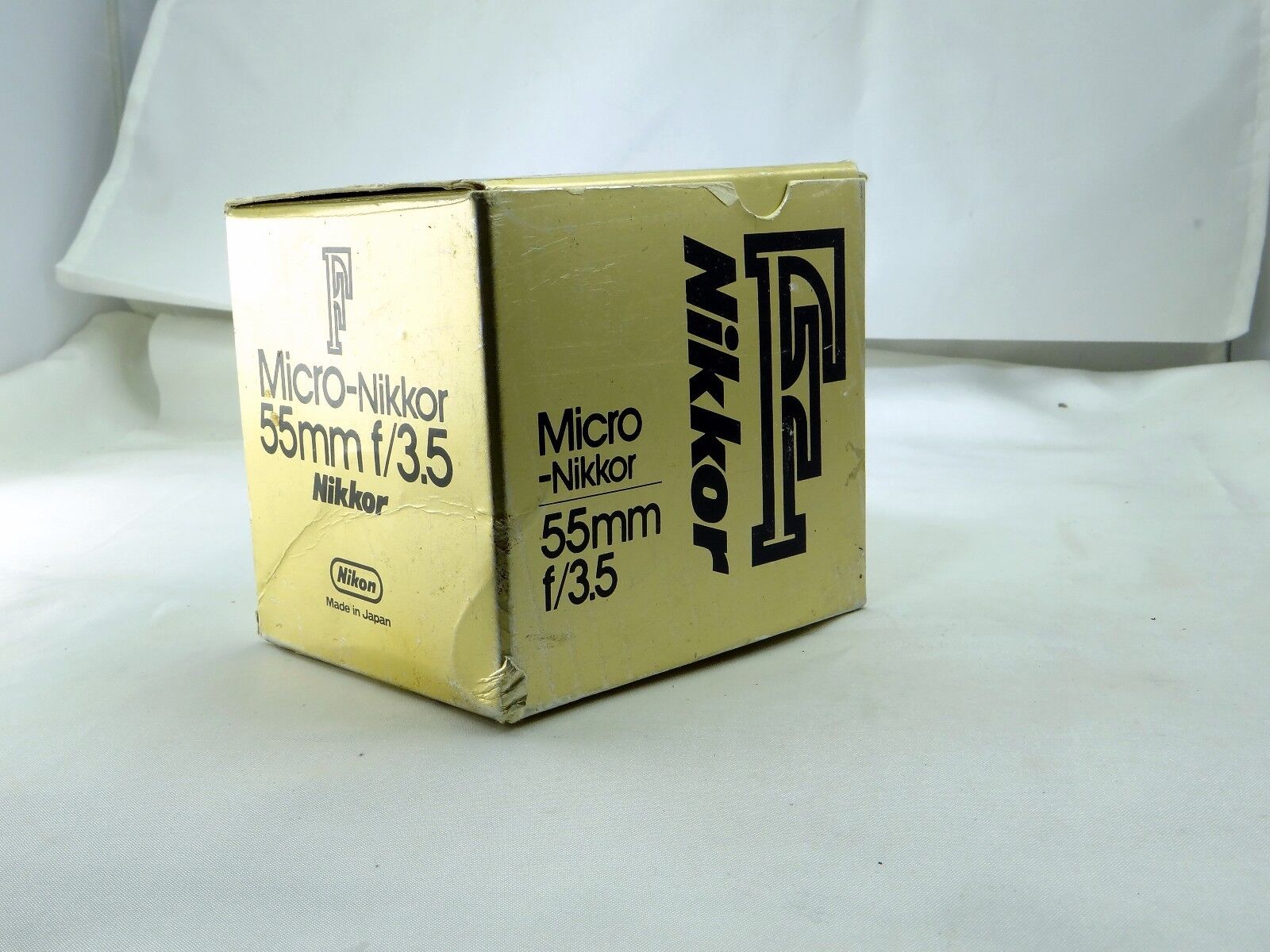 Empty Box  for Nikon 55mm f3.5 Micro-Nikkor  Lens