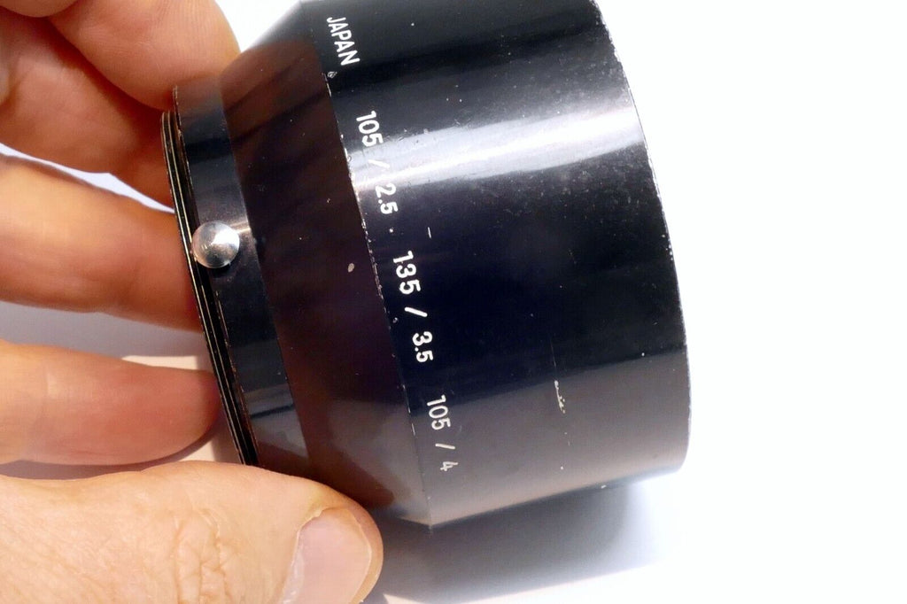 HS-4 52mm Nikon F Lens Hood Shade for 105mm 135mm f2.5 f4 f3.5 Ai Nikkor Genuine