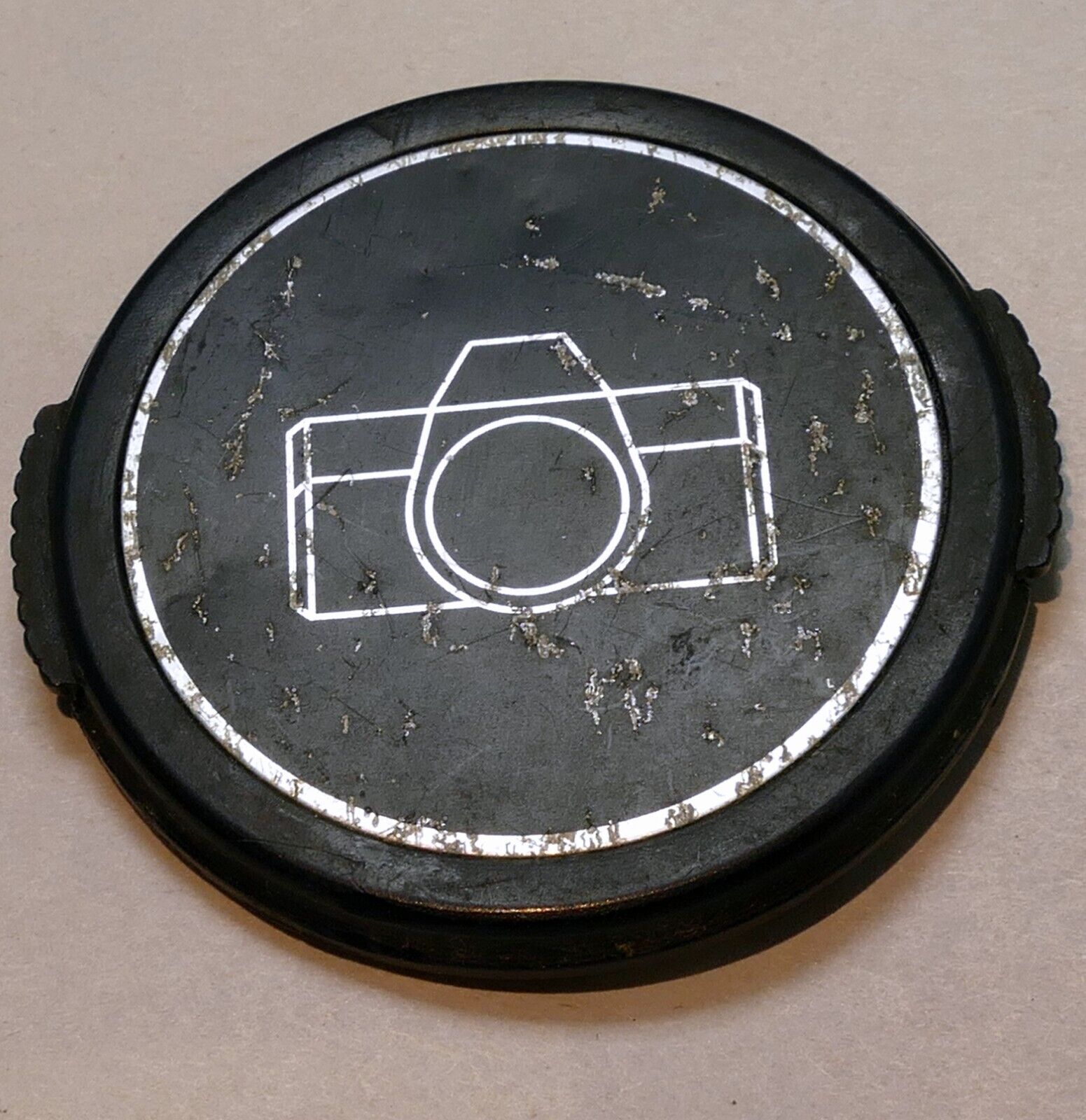 Used 52mm Lens Front Cap  Snap on type for camera