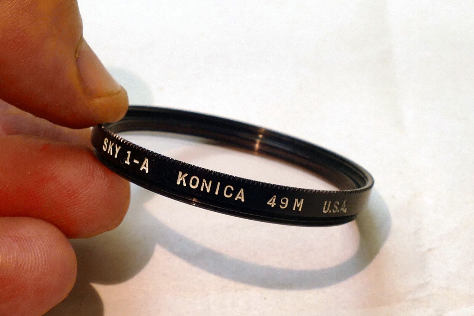 Konica 1A Skylight Sky 49mm Lens Filter for  Hexar Hexanon