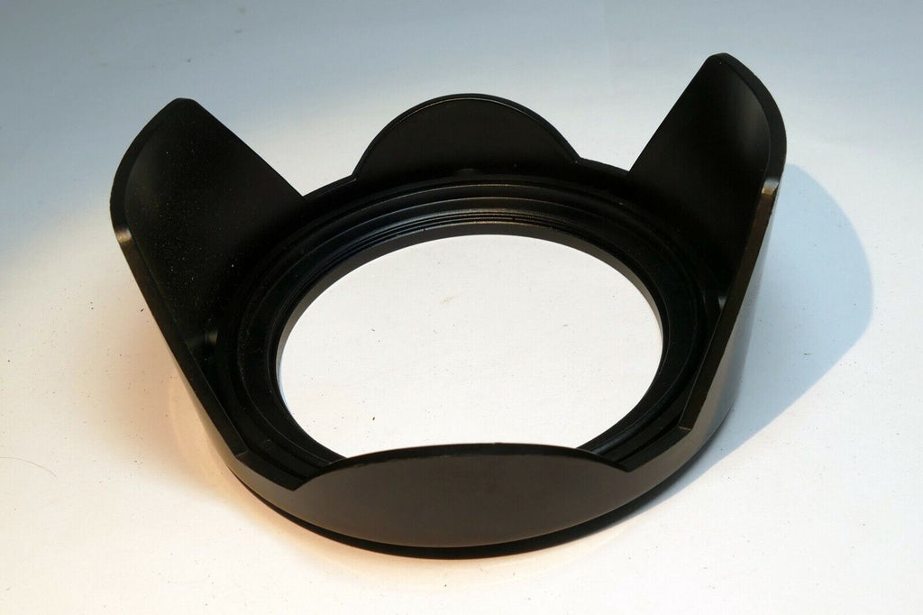 77mm plastic petal Lens Hood Shade threaded screw in type