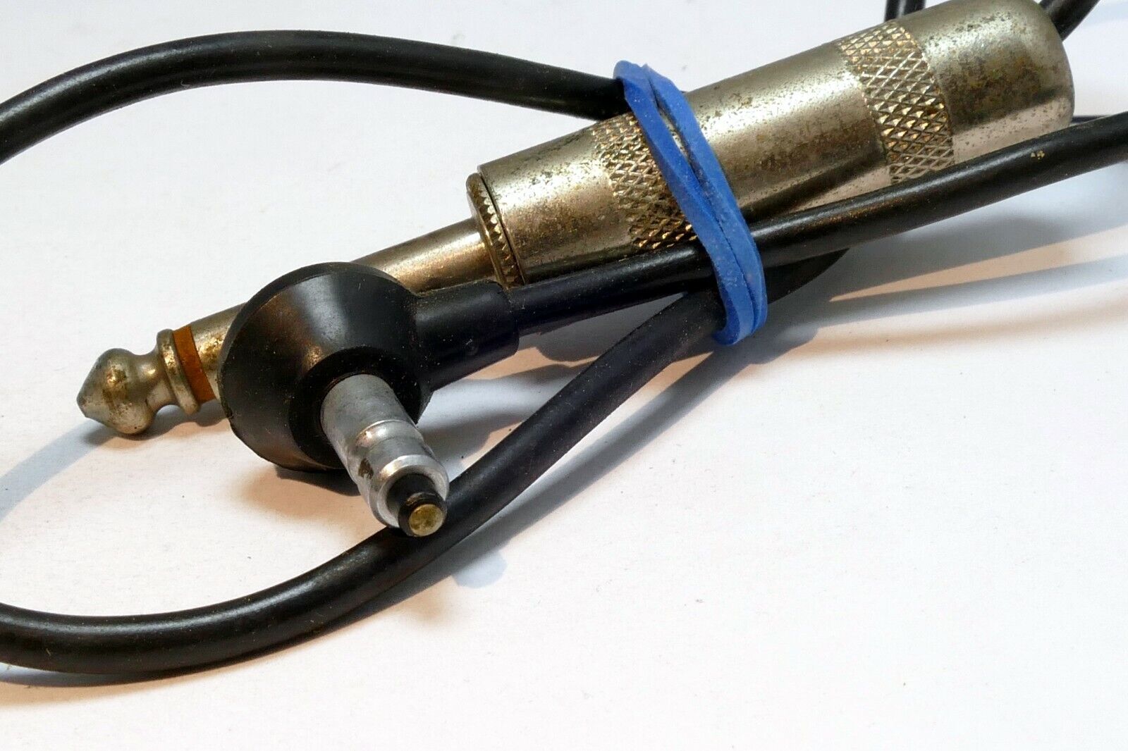 6.35mm to Male Cord  Flash Cable Sync  cable 12" long