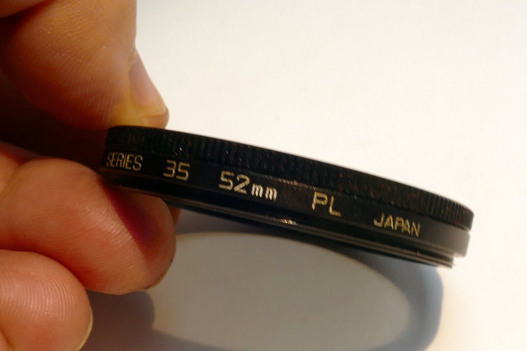 series 35  52mm Lens Filter  PL Polar Polarizer