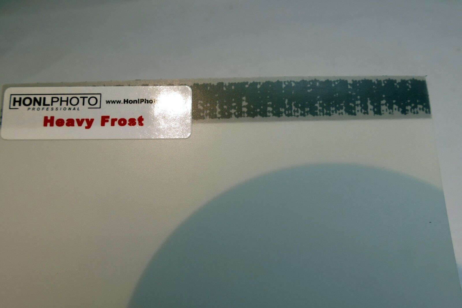 Honl Photo Color Heavy Frost rectangular 4X3" gel filter for flash Diffusion