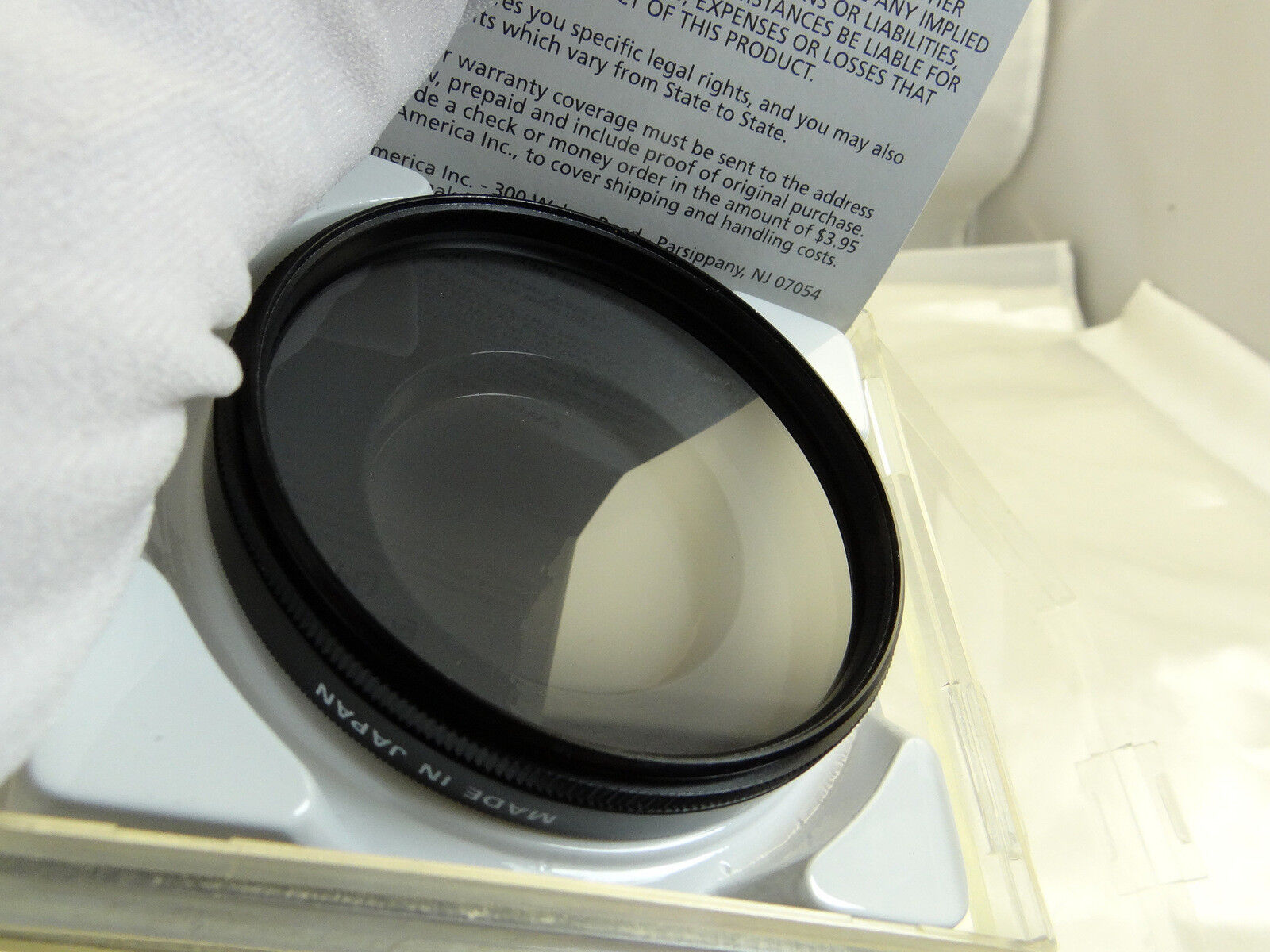 Sunpak 58mm PL Polarizing Camera Lens Filter Polar