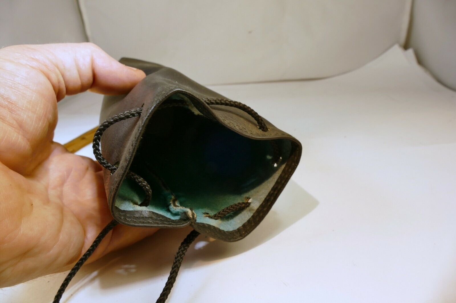 soft Lens drawstring Bag pouch Case for 70-150mm 80-200mm lens 6X2" interior