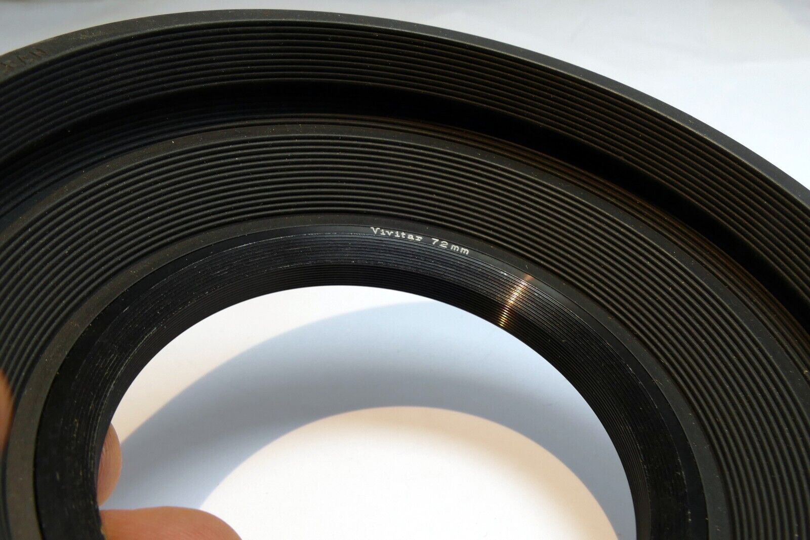 Vivitar 72mm Rubber Lens Hood  single threaded