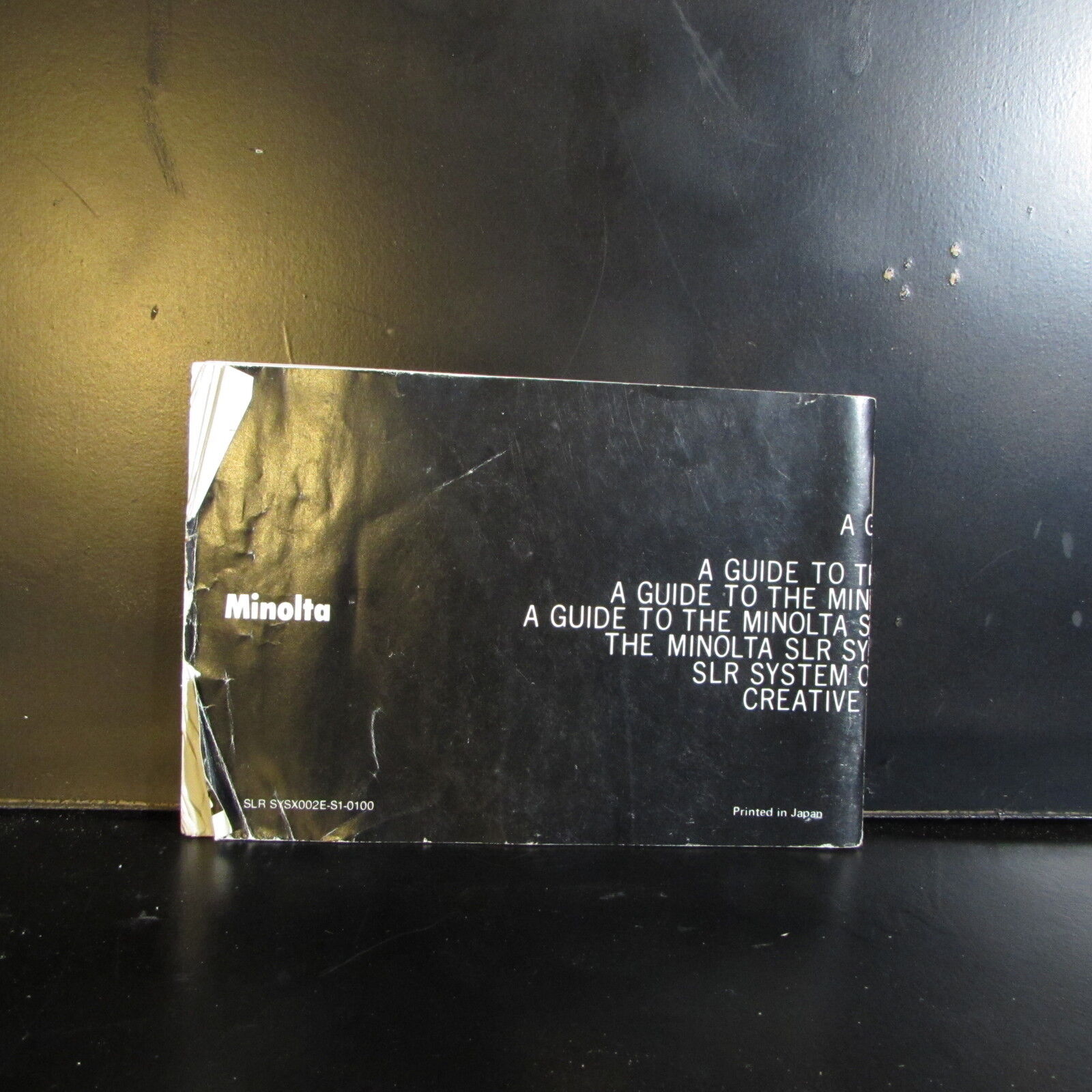 Minolta Guide to X XD MD SLR system Guide Accessory list English O401624