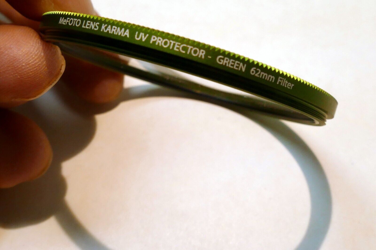 Karma 62mm Filter UV multi-coated protector ME-Foto Green Rim