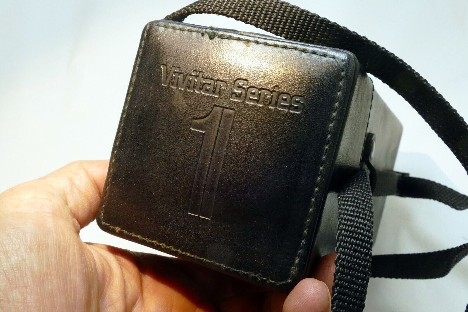 Vivitar Hard lens case 7X3" for 105mm f2.8 macro Series 1