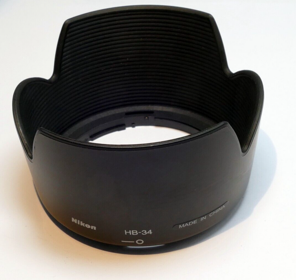 Nikon HB-34 Lens Hood Shade for AF-S DX 55-200mm F4-5.6G ED  - - -  Genuine OEM