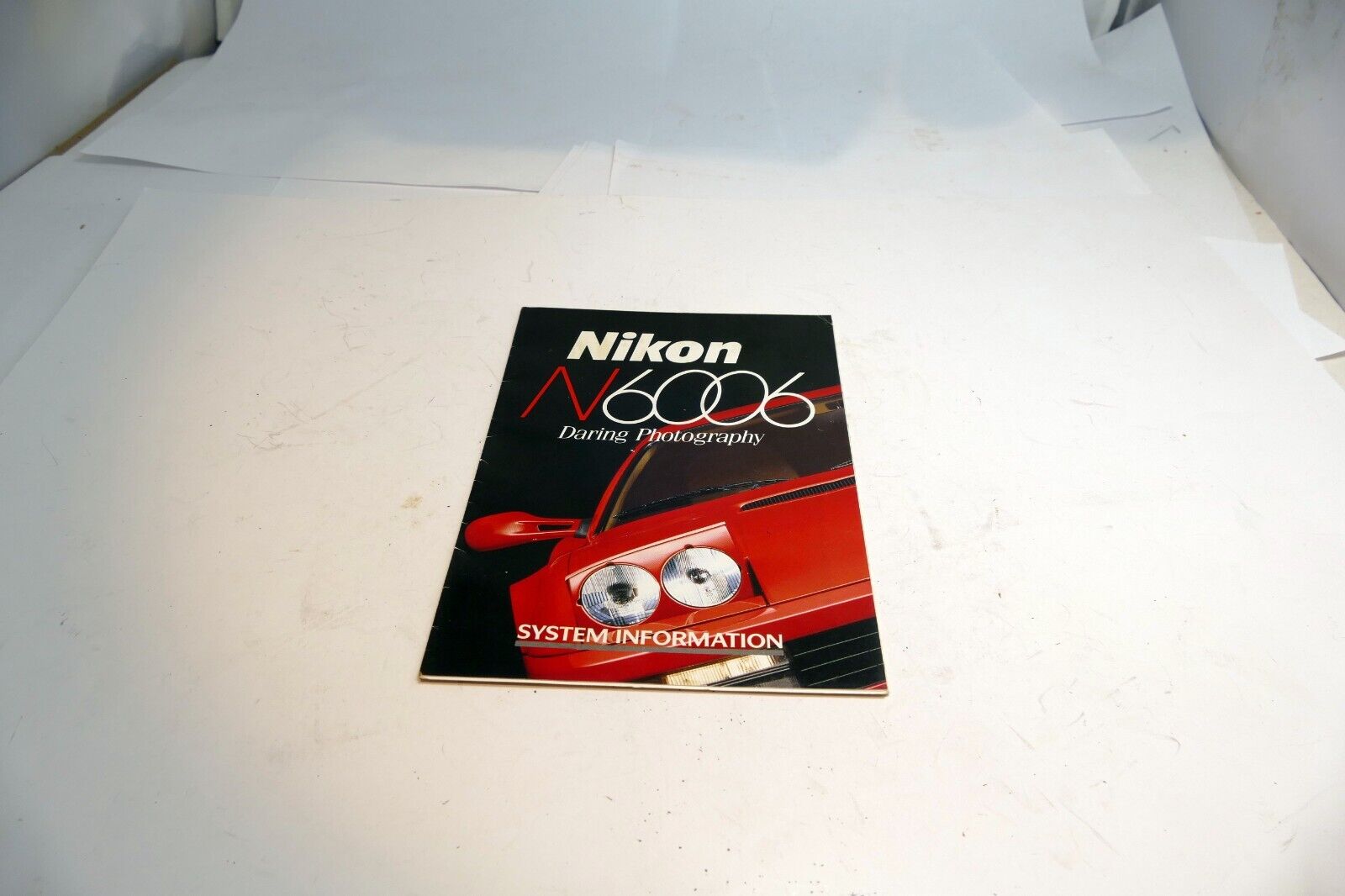 Nikon N6006 camera  Photo Guide Brochure