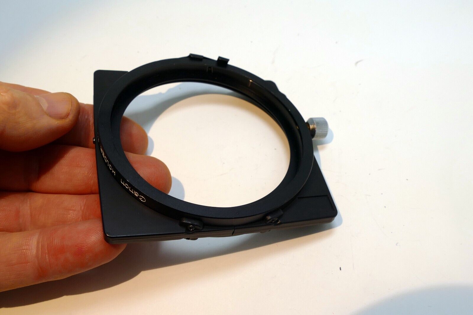 Canon holder for gelatin filter adapter genuine - OEM vintage