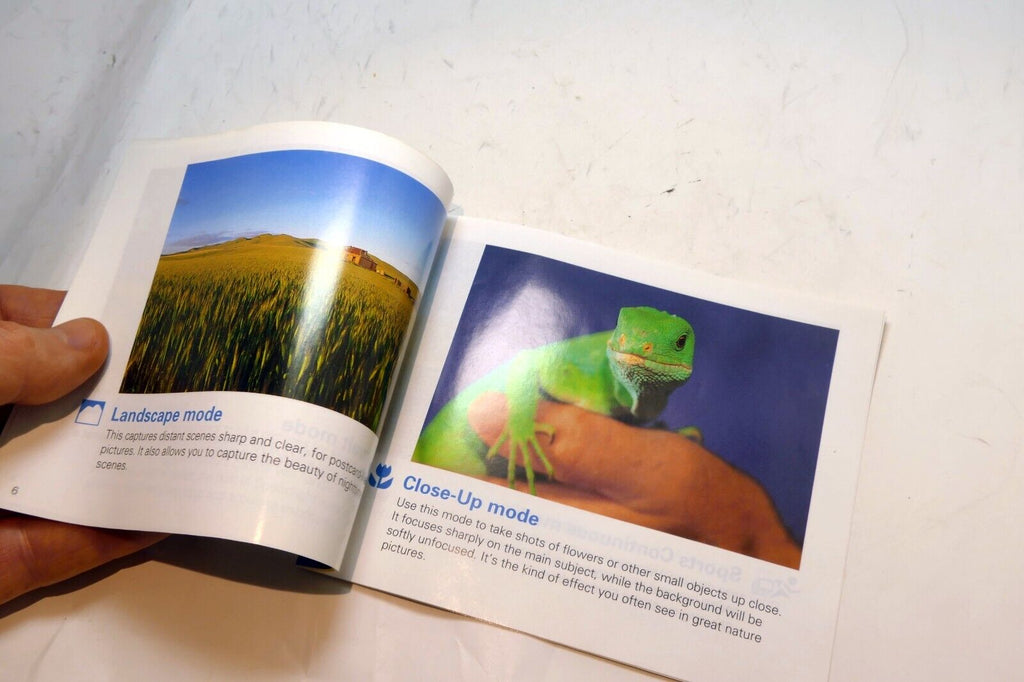 Nikon N55 Photo Guide Camera Brochure 2002