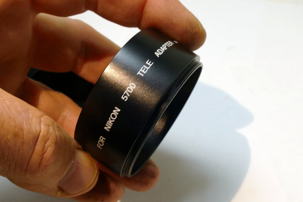 Ring Lens Adapter  Coolpix 5700 wide angle and Telephoto set from 54mm to 52mm