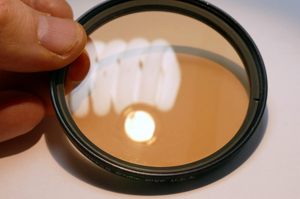 Tiffen 67mm filter made in USA 81EF Light Balancing Convert 3850 to 3200K