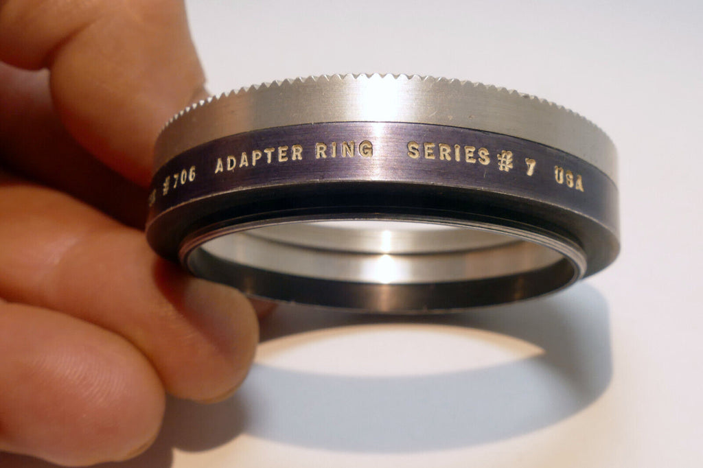 Tiffen # 706 Series 7 VII Adapter with Retaining ring for 49mm threads