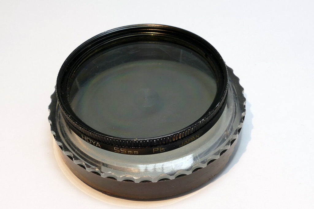 Hoya 55 mm Filter Polar PL Linear with plastic case made in Japan