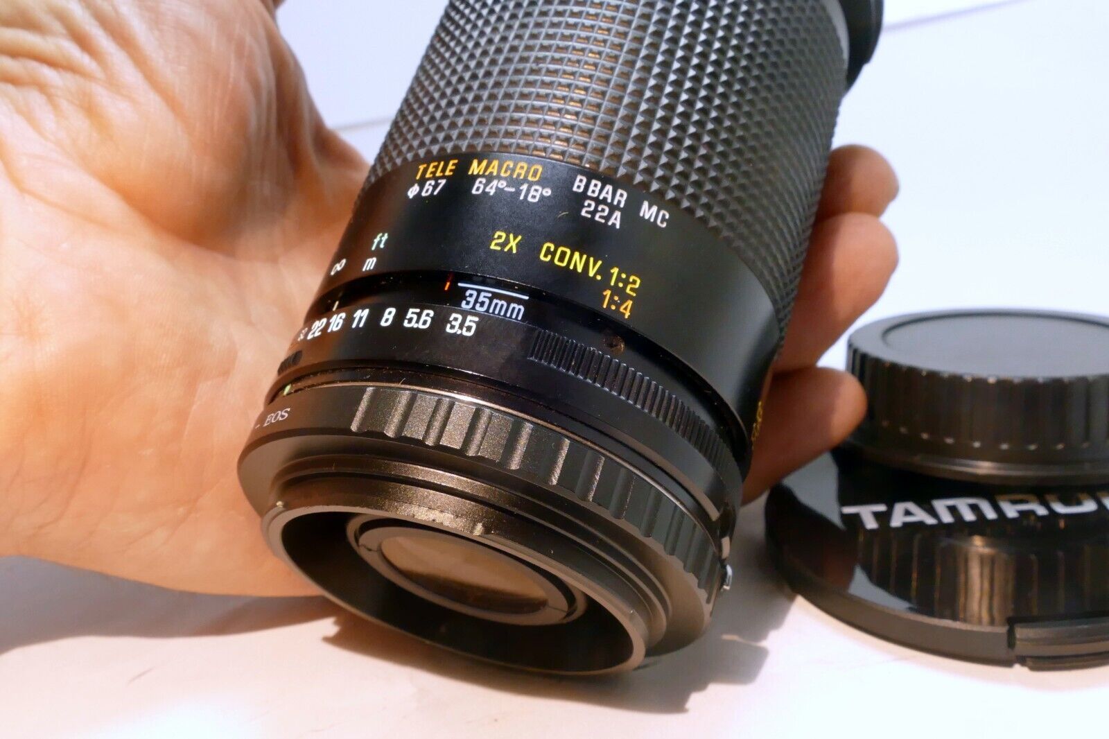 Tamron 35-135mm f3.5-4.2 Adaptall Lens with Canon EOS EF mount for Digital Rebel