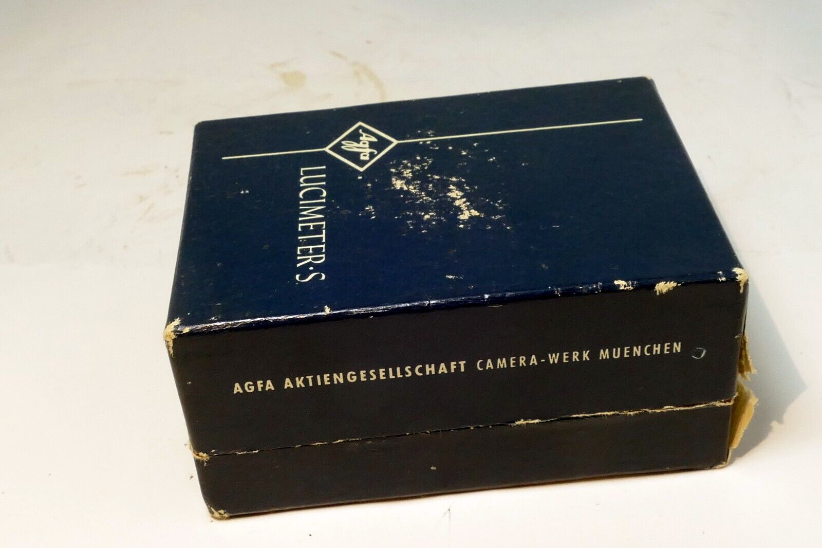 Empty box for AGFA LUCIMETERS S  meter