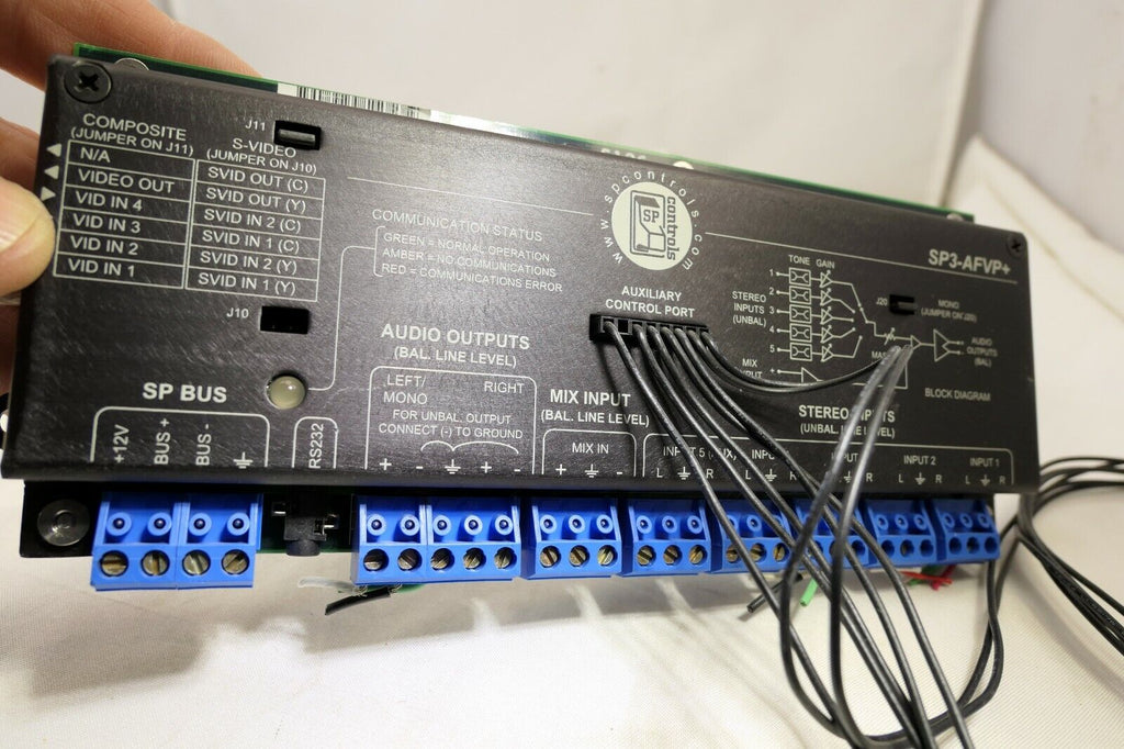 SP Controls SP3-AFVP+ Video Production Pre-Amp Switcher 501-0055PC.B