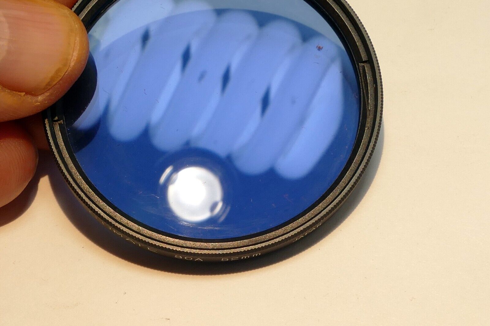 Fotomate 52mm Filter  80A  Blue made in Japan