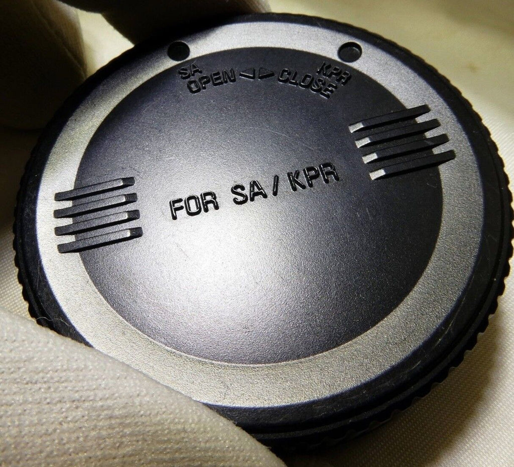 Sigma SA / KPR Rear Lens Cap Made in Japan original genuine OEM