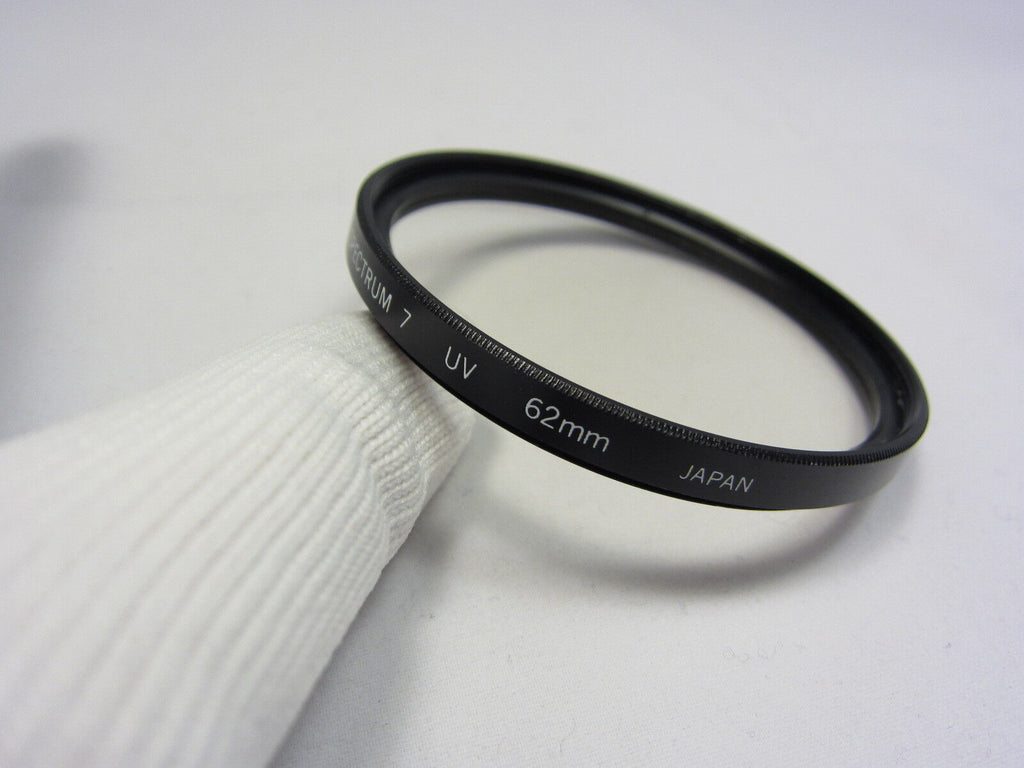 PROMASTER SPECTRUM 7 UV 62mm Lens Filter Made in Japan (w/ smudges scratches )