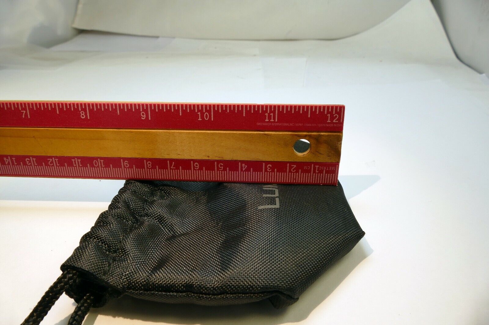 Panasonic Lumix Lens Pouch Drawstring Bag 4x4" for M4/3 14-42mm f3.5-5.6 12.5mm
