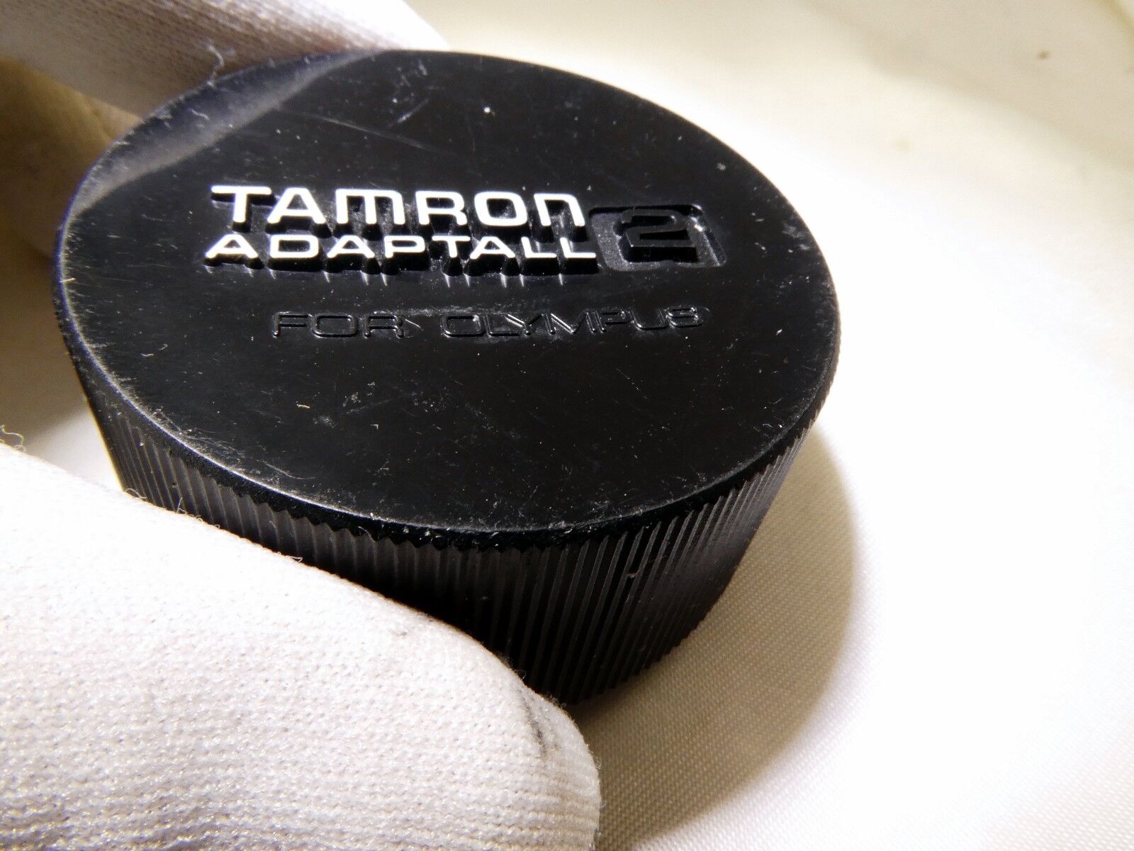 Tamron Adaptall 2 For Olympus OM Rear Lens Cap Made in Japan Genuine OEM manual