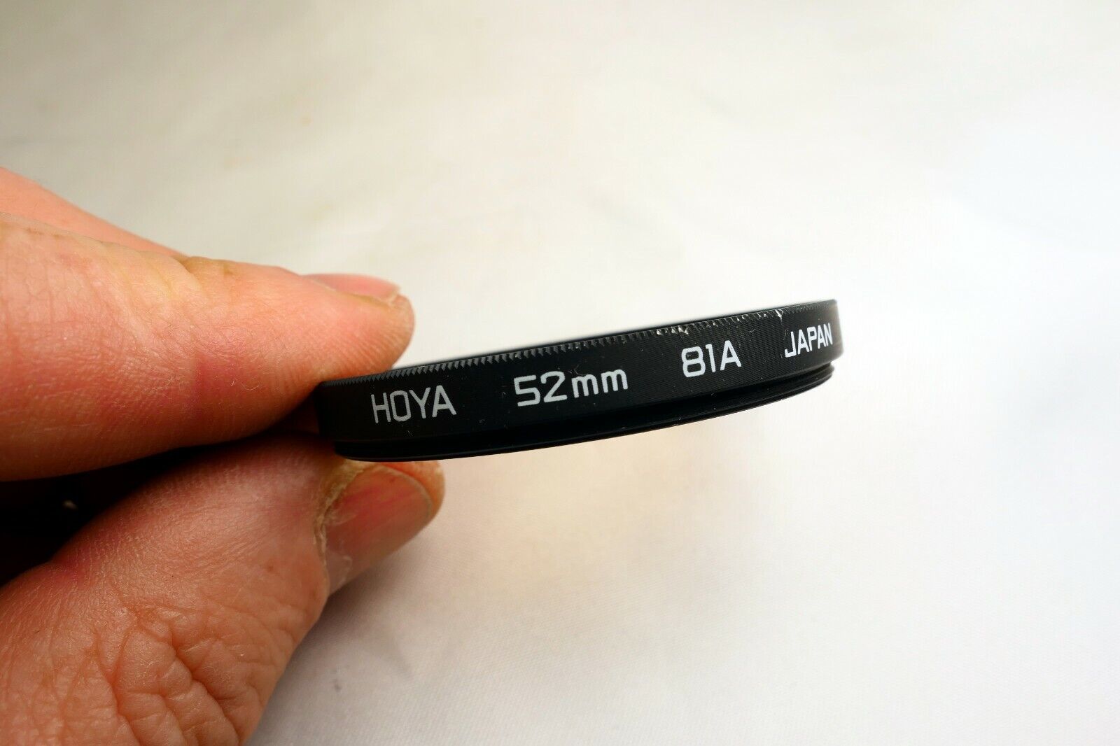 Hoya 81A warming 55mm Filter Lens - scratched