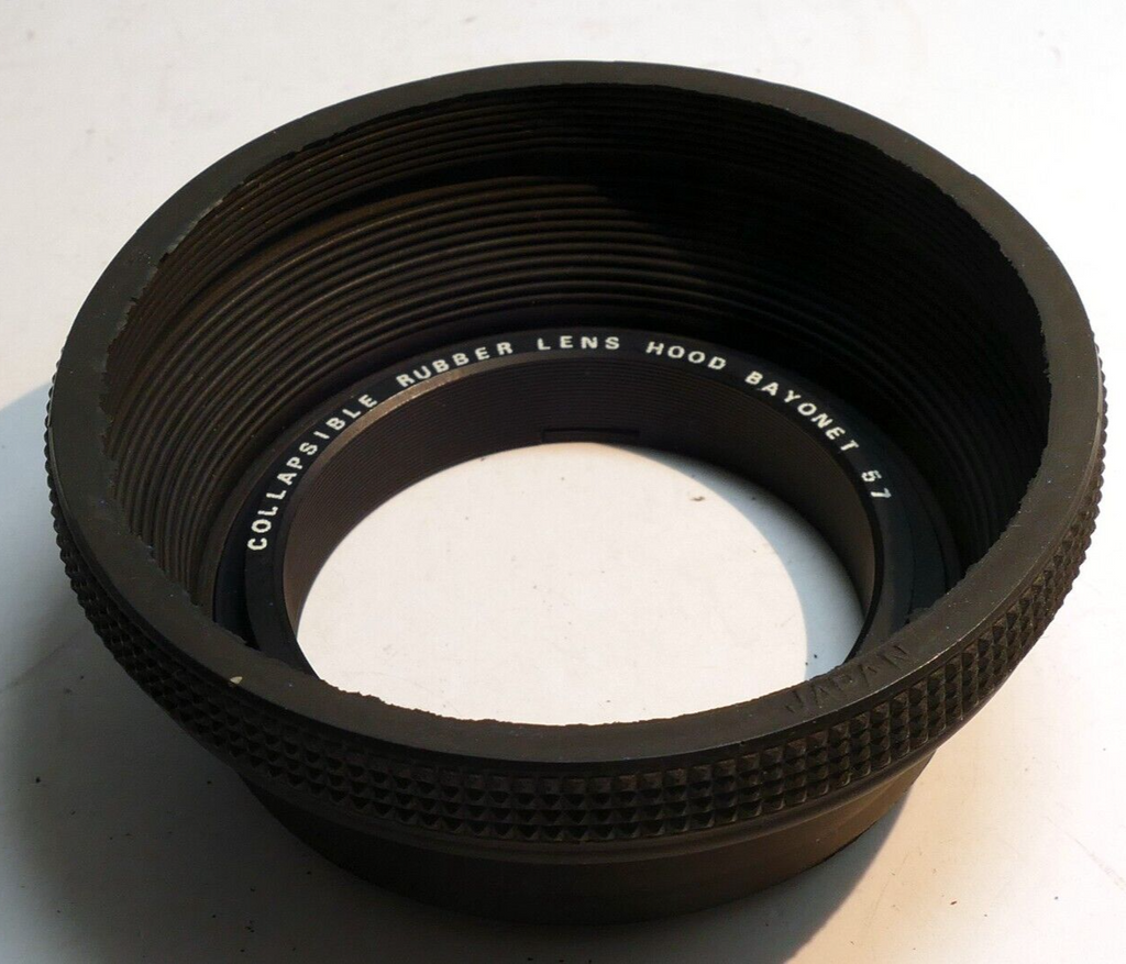 B57  Lens Hood Shade Bayonet 57 for Hasselblad rubber collapsible
