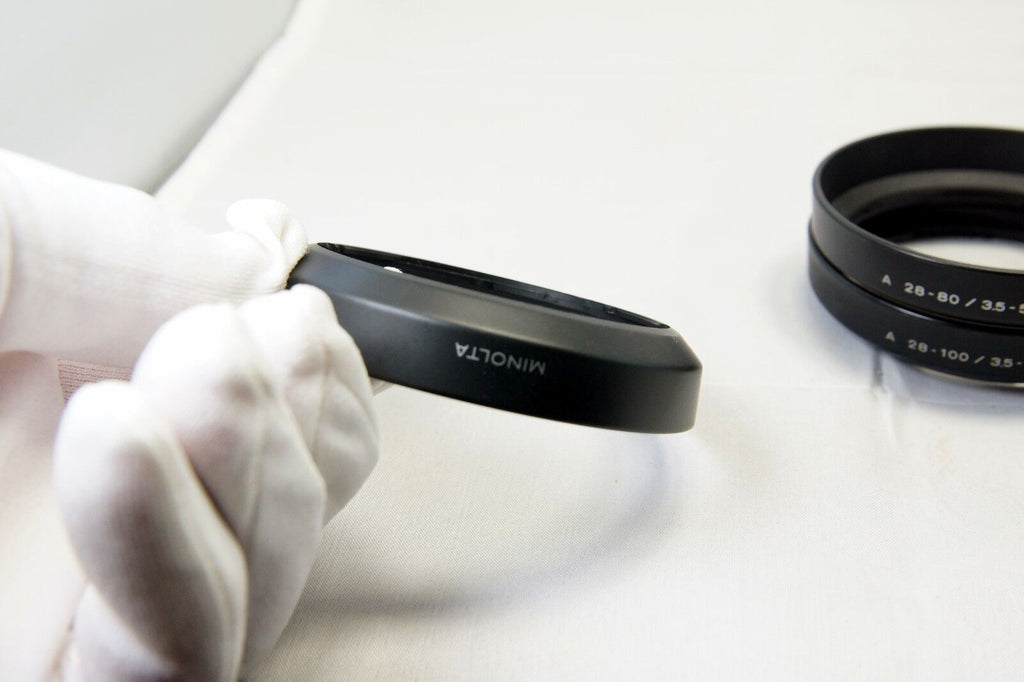 Maxxum lens hood for A 28-80mm f3.5-5.6 D maxxum model with 55mm rim